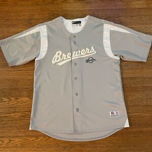 Brewers Button Up Jersey